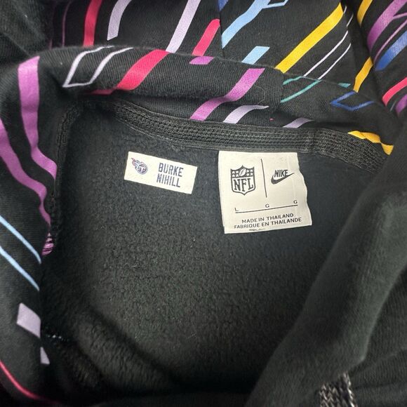 Nike Tennessee Titans Crucial Catch On-Field Hoodie Mens Large Player Issued - Picture 3 of 9